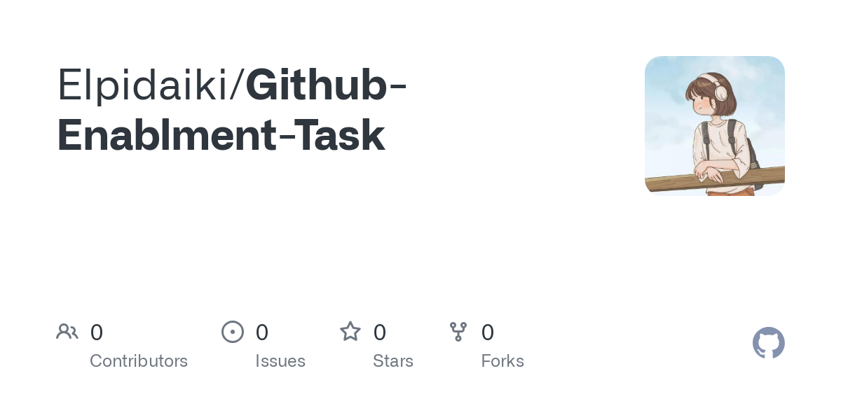 https://github.com/Elpidaiki/Github-Enablment-Task