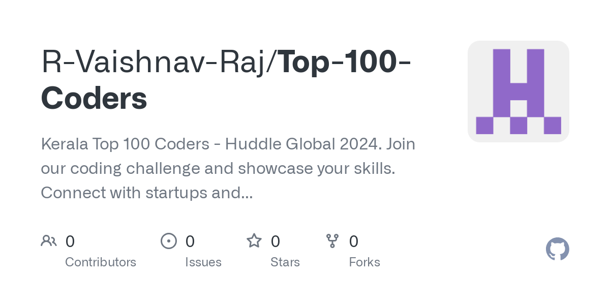 https://github.com/R-Vaishnav-Raj/Top-100-Coders